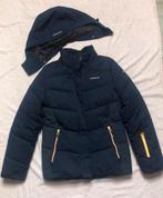 Gaaf blauw skijack Ice Peak maat 164 met capuchon, Icepeak, Ophalen of Verzenden, Zo goed als nieuw, Jack