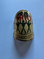 Balhoofdplaatje TRIO Eindhoven rijwiel balhoofd plaatje., Ophalen of Verzenden, Gebruikt, Gebruiksvoorwerp