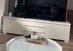 Tv-Meubel wit glans, Huis en Inrichting, Ophalen, 150 tot 200 cm, Zo goed als nieuw, Minder dan 100 cm