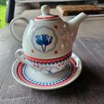 Siaki tea for one setje theepotje, Huis en Inrichting, Keuken | Servies, Ophalen of Verzenden, Overige stijlen, Kop(pen) en/of Schotel(s)