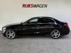 Mercedes-Benz C-klasse 180 AMG-pakket/NAP/Trekhaak, Automaat, 65 €/maand, Met garantie (alle), Zwart