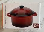 Mini ovenschaaltje, rood, 0,3 liter, Ophalen of Verzenden, Gebruikt