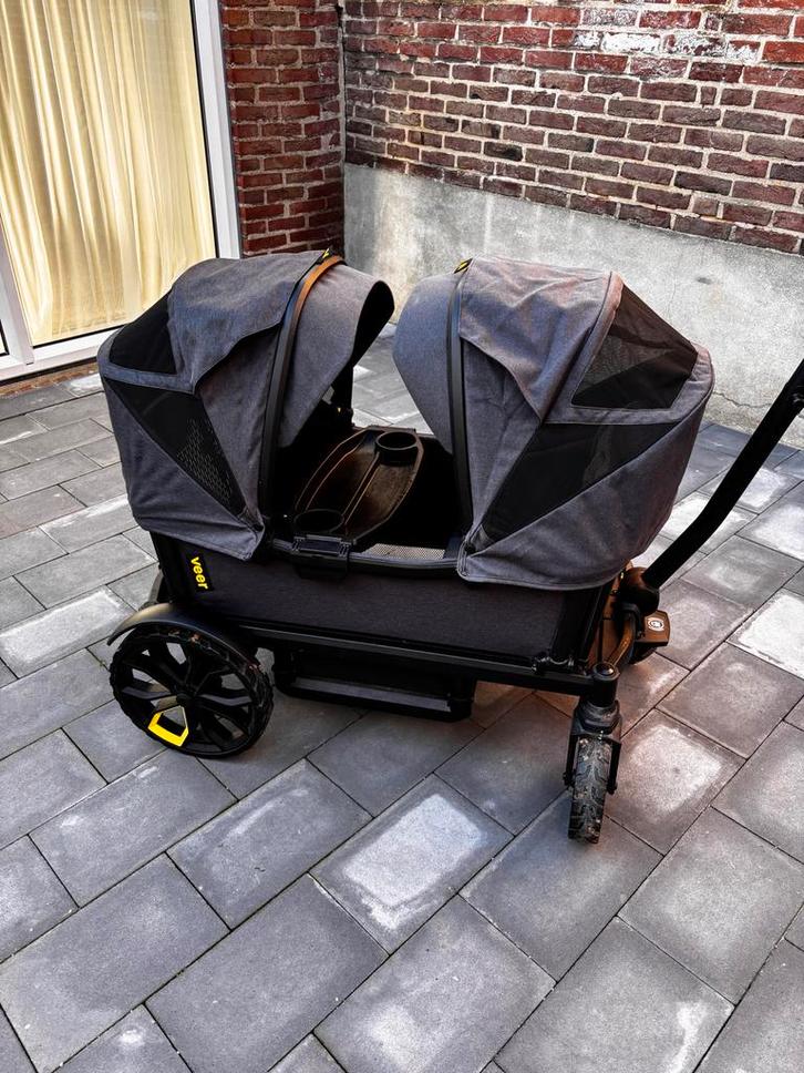 Veer Cruiser bolderkar, Kinderen en Baby's, Kinderwagens en Combinaties, Gebruikt, Kinderwagen, Overige merken, Duowagen, Ophalen of Verzenden