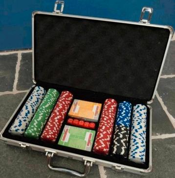GROTE Complete Pokerset in luxe aluminium koffer, NIEUW! beschikbaar voor biedingen