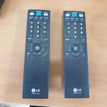 2 STUKS LG afstandbediening voor TV beschikbaar voor biedingen