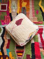 Berber vloerkussen Azilal Marokkaanse poef puur wol 70x70x30, Nijmegen, Nieuw, Ophalen of Verzenden, Mywoolnl@gmail.com