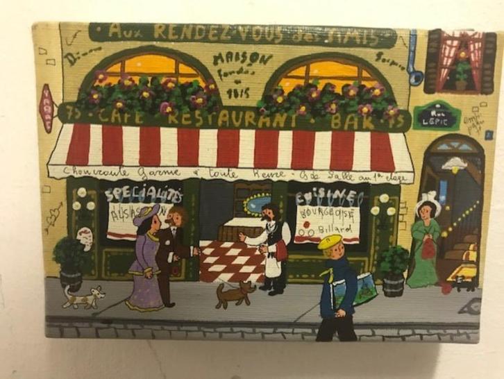 Empi..... Paris, Antiek en Kunst, Kunst | Schilderijen | Klassiek, Ophalen of Verzenden