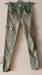 Only Cargo Broek Groen Maat 34/36, Ophalen of Verzenden, Zo goed als nieuw, Maat 34 (XS) of kleiner, Groen