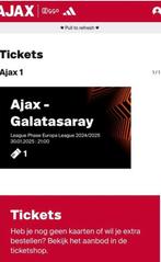 AJAX - Galatasaray
30 Jan. 2025 laatste top plaaten op=op💯, Losse kaart, Twee personen, Januari, Europa of Champions League