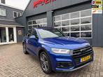 Audi Q5 55 TFSI e quattro Competition S-Line 367PK / Airsusp, Parkeercamera, 4 cilinders, Blauw, Leder en Stof