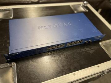 Netgear gs724t netwerkswitch 24 poorten 1Gbps beschikbaar voor biedingen