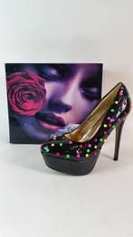 Sergio Todzi pumps, stiletto met spikes, zwart. Maat 41. 8A4