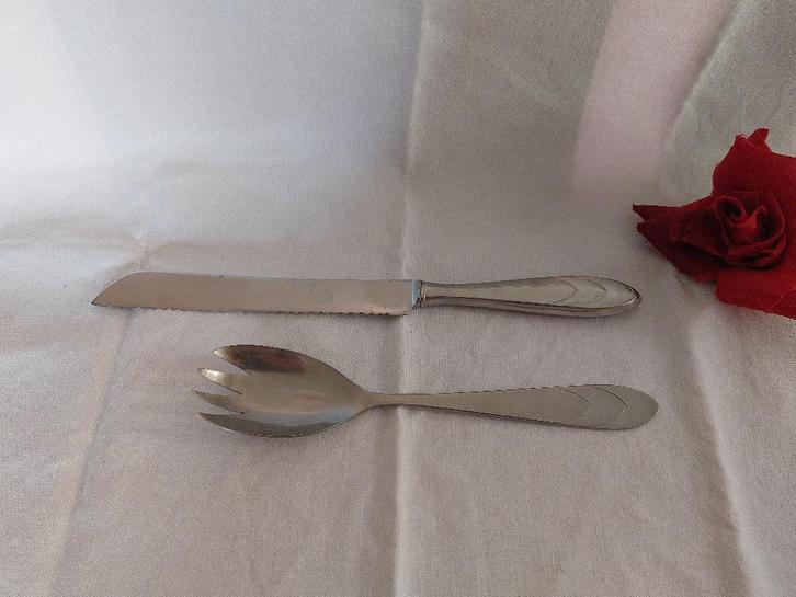 Voorschoten Pauwenstaart diverse losse bestekdelen, Antiek en Kunst, Antiek | Bestek, Verzenden