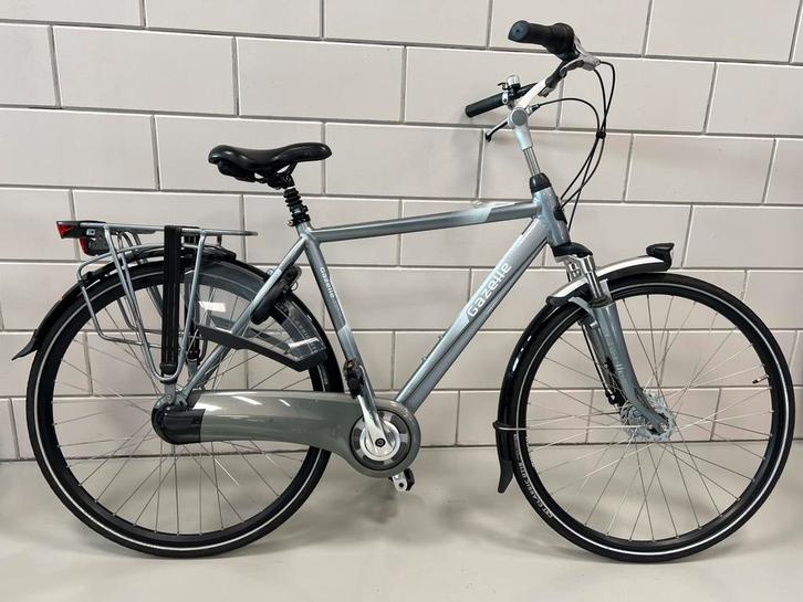 Gazelle Orange C7+ 53cm, Fietsen en Brommers, Fietsen | Heren | Herenfietsen, Zo goed als nieuw, Gazelle, 53 tot 57 cm, Versnellingen