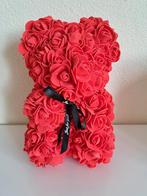 Leuk rood beertje van roosjes cadeautje cadeau, Ophalen of Verzenden, Zo goed als nieuw, Overige typen, Overige merken