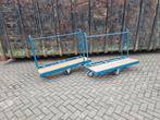 2 Stuks nette gebruikte platenkarren platenkar, Doe-het-zelf en Verbouw, Transportwagens, Ophalen, Nn, Gebruikt, Transportkar
