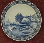 Delftsblauw Wandbord Boch Belgium, Ophalen of Verzenden