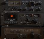 Akai AM-2650 vintage versterker 2 x 65 watt, gereviseerd, Audio, Tv en Foto, Ophalen of Verzenden, Minder dan 60 watt, Overige merken