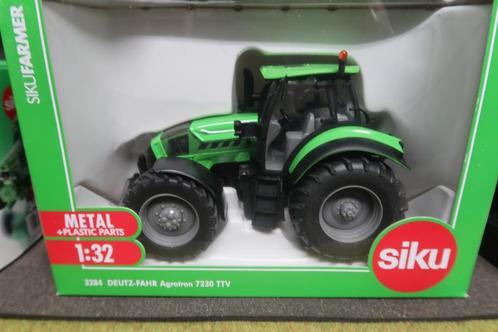 Siku Deutz Fahr Agrotron 7230 TTV tractor, Hobby en Vrije tijd, Modelauto's | 1:32, Zo goed als nieuw, Tractor of Landbouw, SIKU