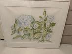 Bloemen schilderij, Ophalen, Zo goed als nieuw, Schilderij, 75 tot 100 cm