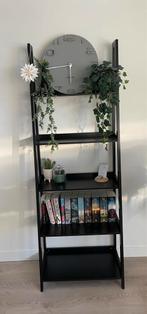 Boekenkast zwart - trap, Huis en Inrichting, Kasten | Boekenkasten, Ophalen, 50 tot 100 cm, Zo goed als nieuw, 150 tot 200 cm