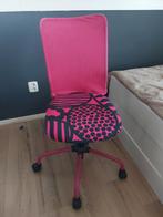 Roze buro stoel, Ophalen, Zo goed als nieuw, Roze, Bureaustoel