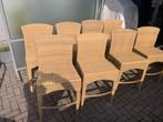 ✅‼️8 gloster High Dining stoelen ‼️✅ ✅ 800 euro ✅ prachtige, 1 kruk, Ophalen, Zo goed als nieuw