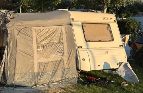 Nette Grau Caravan 1991 / Gardameer, Caravans en Kamperen, Caravans, Particulier, tot en met 4, 500 - 750 kg, Standaardzit, Overige merken