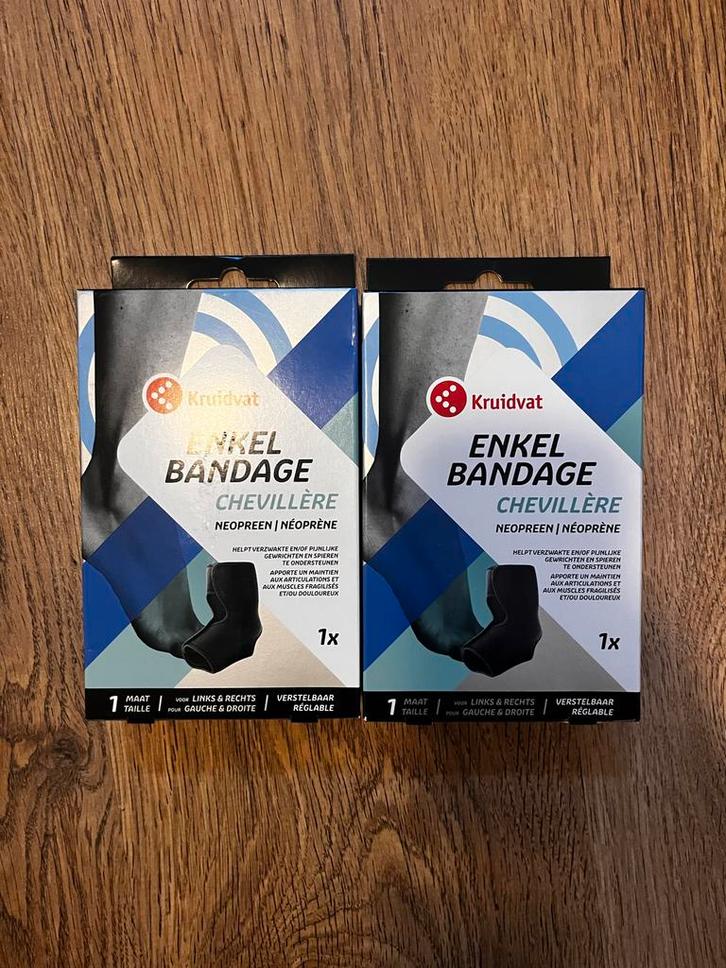 Kruidvat Enkelbandage - Nieuw in Verpakking, Sport en Fitness, Gezondheidsproducten en Wellness, Nieuw, Overige typen, Ophalen of Verzenden