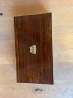 Antieke kaartendoos, Ophalen of Verzenden