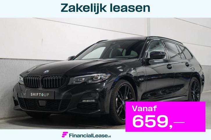 BMW 3-serie Touring 330e M-Sport | Panoramadak | Elektr. Tre, Auto's, BMW, Bedrijf, Lease, Financial lease, 3-Serie, ABS, Adaptive Cruise Control
