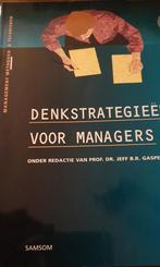 Denkstrategieen voor managers, Ophalen of Verzenden, Zo goed als nieuw, Management