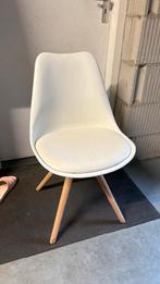 Eetkamerstoelen, Huis en Inrichting, Stoelen, Gebruikt, Wit, Vier, Modern