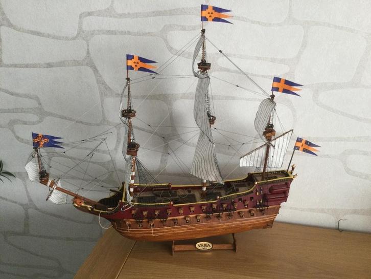 Wasa Vasa modelschip sterk in prijs verlaagd, Hobby en Vrije tijd, Modelbouw | Boten en Schepen, Nieuw, 1:50 tot 1:200, Overige merken