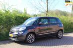 Fiat 500 L 0.9 TwinAir Lounge *Pano *Leer *Navi *Camera, Auto's, Fiat, Te koop, Zilver of Grijs, Benzine, Gebruikt