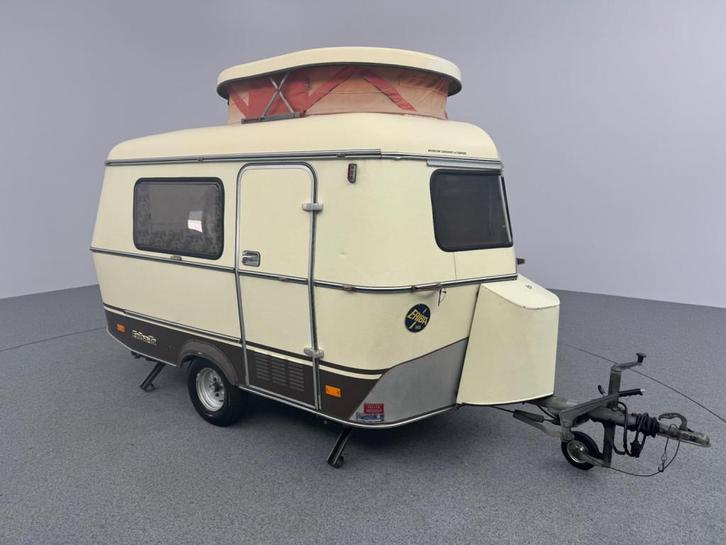 Eriba Touring Puck <750 kg Compact GEEN EIGEN KENTEKEN, Caravans en Kamperen, Caravans, Bedrijf, tot en met 2, Overige, Eriba