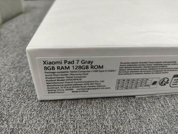 Xiaomi pad 7 - gray 128gb - Nieuw/geseald beschikbaar voor biedingen