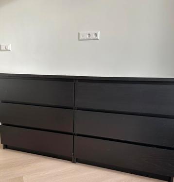 2x IKEA Malm ladekasten