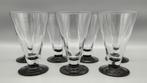 Set van 7 glazen uit de jaren 80 Frankrijk- Luminarc, Ophalen of Verzenden, Zo goed als nieuw, Overige typen