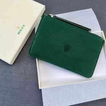 Rolex Horloge Etui / Reisetui Groen beschikbaar voor biedingen