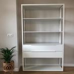 IKEA FJÄLKINGE stellingkast met 2 lades – wit, Huis en Inrichting, Ophalen, Gebruikt