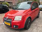 Fiat Panda 1.4-16V - 100PK - Sportuitvoering!! - APK 10/2026, Voorwielaandrijving, Zwart, 100 pk, Origineel Nederlands