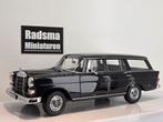 Mercedes-Benz 200 Universal - Zwart 1966 - 1:18 Norev HQ, Auto, Nieuw, Norev, Ophalen of Verzenden