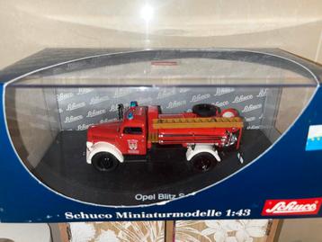 Schuco 1/43 Opel Blitz Brandweer beschikbaar voor biedingen