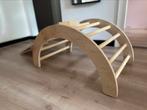 Houten klimboog + Glijbaan, Kinderen en Baby's, Speelgoed | Houten speelgoed, Ophalen, Zo goed als nieuw, Overige typen