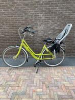 Rivel bright Mamafiets met yep zitje, Fietsen en Brommers, Fietsen | Dames | Moederfietsen, Gebruikt, Dubbele standaard, 1 zitje