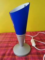 Blauw glazen tafellamp Kryolit Ikea, Ophalen of Verzenden, Zo goed als nieuw, Minder dan 50 cm