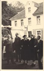 Oude Foto, Fotokaart busreisje, Autobus, Verzamelen, Foto's en Prenten, Foto, Zo goed als nieuw, Voor 1940, Verzenden