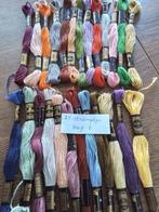 25 strengetjes dmc bosje 6, Ophalen of Verzenden, Zo goed als nieuw, Handborduren, Borduurgaren of Zijde