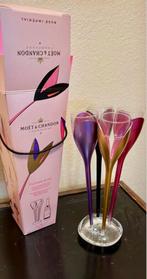Champagne Flutes Moët & Chandon limited edition, Ophalen of Verzenden, Zo goed als nieuw, Overige typen